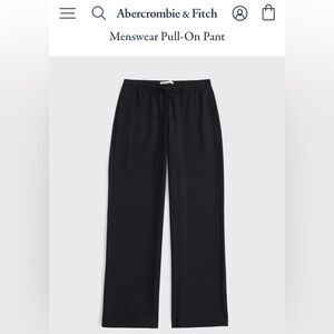 Abercrombie Women’s Menswear Pull-on Pants